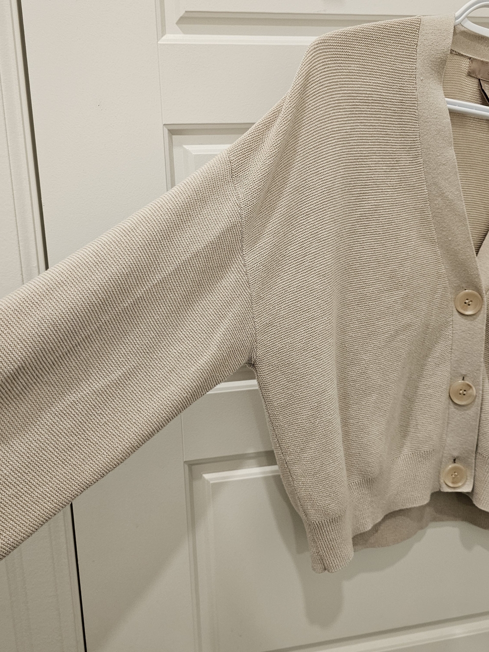 H&M Rib-knit Cardigan Cropped - Small - Picture 5 of 9